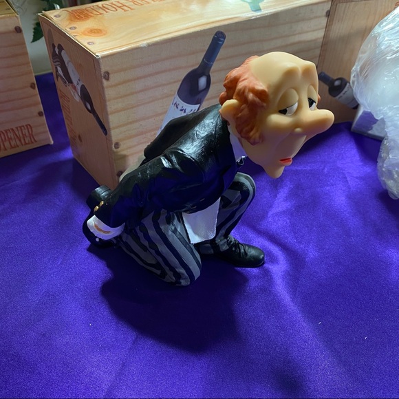 Miko Dining New Vtg98s James The Butler Corkscrew Holder James The